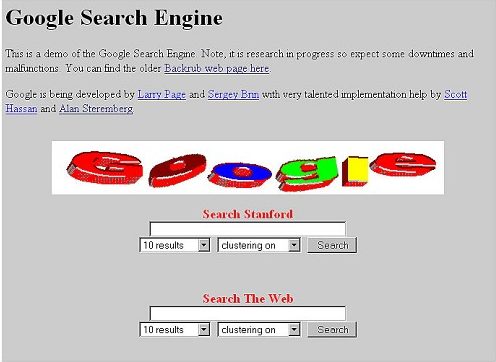 google demo - storia di internet