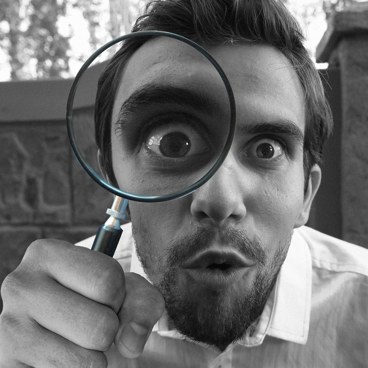 magnifying